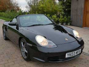 PORSCHE BOXSTER 2003 (03) at Manton Specialist Cars Ltd Gainsborough